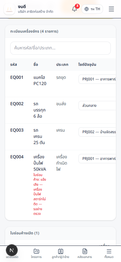 บนมือถือ (เลื่อนดู)